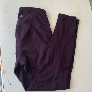 Yogalicious leggings dark purple small high rise